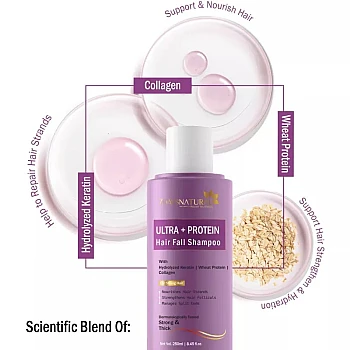 7Days Natural Ultra + Protein Hair Fall Shampoo (250ml)