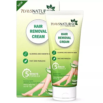7Days Natural Hair Removal Cream (30g)