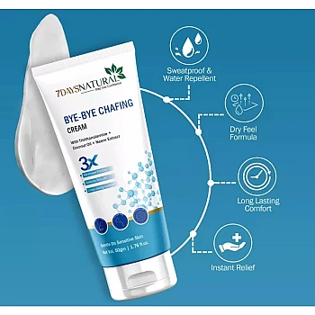 7Days Natural Bye-Bye Chafing Cream (50g)