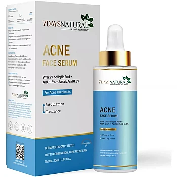 7Days Natural Acne Face Serum (30ml)