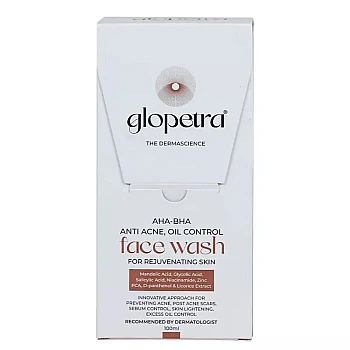 Glopetra Aha Bha Anti Acne Oil Control Face Wash (100ml)