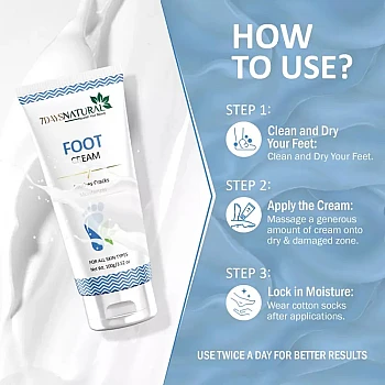 7Days Natural Foot Cream (100g)