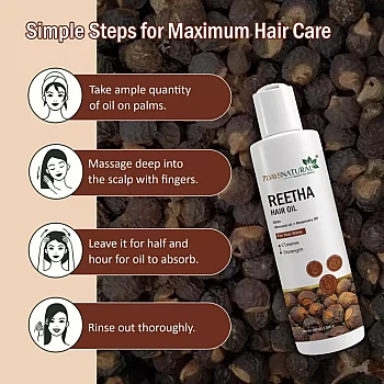 7Days Natural Reetha Hair Oil (100ml)
