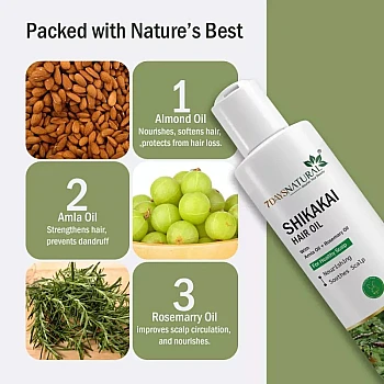 7Days Natural Shikakai Hair Oil (100ml)