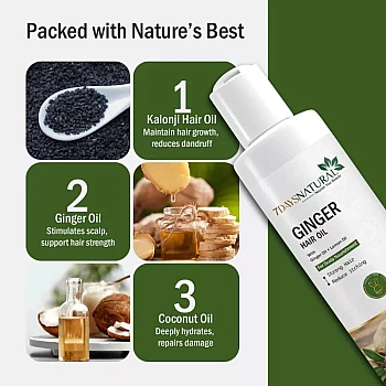 7Days Natural Ginger Hair Oil (100ml)