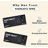SehatUP Tadalafil Tablets Ip (10mg) + Shilajit Gold Resin + Ashwagandha Tablets (4Tab + 20g + 60Tab) (1Pack)