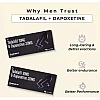 SehatUP Tadalafil & Dapoxetine Tablets (10mg/30mg) + Shilajit Gold Resin + Ashwagandha Tablets (4Tab + 20g + 60Tab) (1Pack)