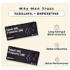 SehatUP Tadalafil & Dapoxetine Tablets (10mg/30mg) + Kern Drops + Vaji Bati Tablets (4Tab + 30ml + 30Tab) (1Pack)