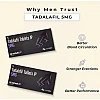 SehatUP Tadalafil Tablets Ip (5mg) (3Strip) + Shilajit Gold Resin + Ashwagandha Tablets (4Tab + 20g + 60Tab) (1Pack)