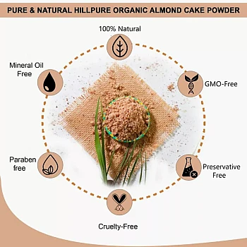 Hillpure Organic Almond Cake Powder (250g)