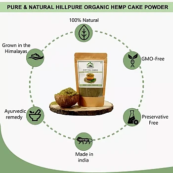 Hillpure Organic Hemp Cake Powder (250g)