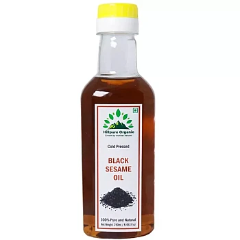 Hillpure Organic Black Sesame Oil (250ml, Pack of 2)