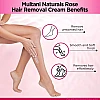 Multani Naturals Rose Hair Removal Cream (30ml)