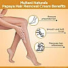 Multani Naturals Papaya Hair Removal Cream (60ml)