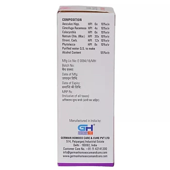 German Homeo Care & Cure Gyne Sacro Drops 547 (30ml)