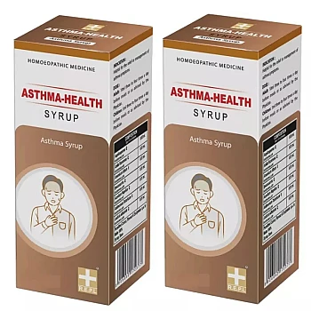 REPL Asthma Health Syrup (200ml, Pack of 2)