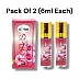 Al Hiza Perfumes Lotus Roll-on Perfume (6ml, Pack of 2)