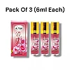 Al Hiza Perfumes Lotus Roll-on Perfume (6ml, Pack of 3)