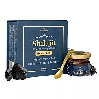 Deep Ayurveda Himalayan Shilajit Resin Form (20g)