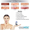 Crusmetic Salicylic 30% Peel + Neutralizer Solution + Brush+ Disifected Cotton Swab Stick (10ml + 30ml + 1 brush + 2 pcs Stick) (1Pack)