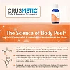 Crusmetic Body Peel + Neutralizer Solution + Brush+ Disifected Cotton Swab Stick (10ml + 30ml + 1 brush + 2 pcs Stick) (1Pack)