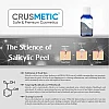 Crusmetic Salicylic Peel 15% + Neutralizer Solution + Brush+ Disifected Cotton Swab Stick (10ml + 30ml + 1 brush + 2 pcs Stick) (1Pack)