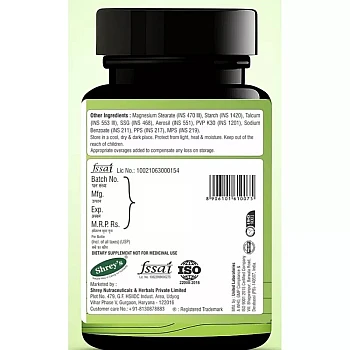 Shrey's DHT Blocker With Biotin Tablets (60tab)