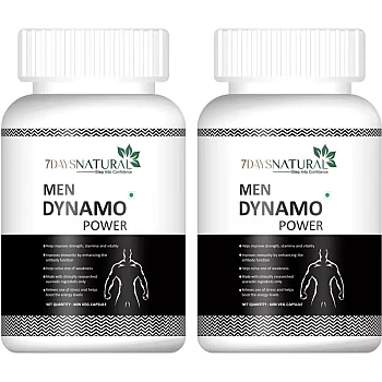 7Days Natural Men Dynamo Power Capsule (60cap, Pack of 2)