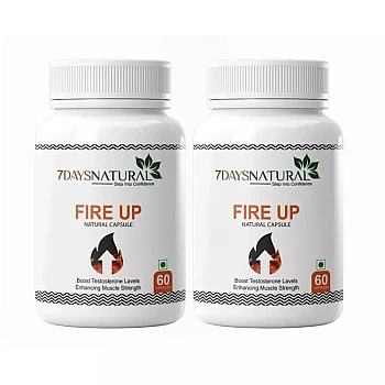 7Days Natural Fire Capsule (60cap, Pack of 2)