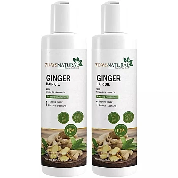 7Days Natural Ginger Hair Oil (100ml, Pack of 2)