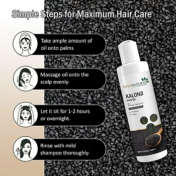 7Days Natural Kalonji Hair Oil (100ml, Pack of 2)