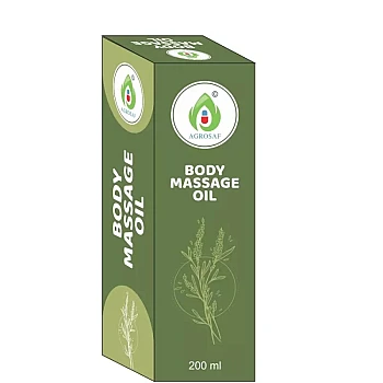 Agrosaf Pharmaceuticals Body Massage Oil (200ml)