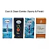 Al Hiza Perfumes Cool & Clean Perfume Combo (Sporty & Fresh) (Cool Water 6ml + Fog 6ml + Ice Berg 6ml + France Cuticura 6ml) (4Pack)