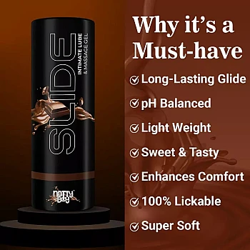 NottyBoy Slide Lubricant Gel Flavoureo Chocolate (100ml)