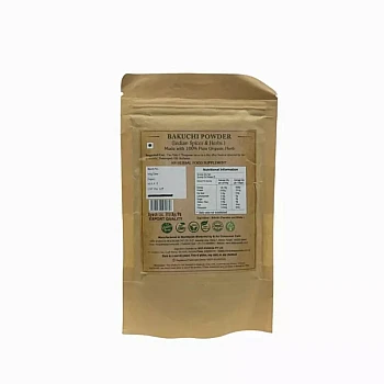 Deep Ayurveda Bakuchi Organic (Psoralea Corylifolia) Powder (100g)