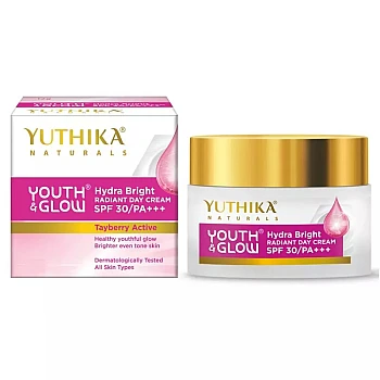 Yuthika Youth & Glow Hydra Bright Radiant Day Cream Spf30 Pa+++ (25g, Pack of 2)