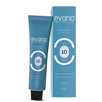 EVANO In 10 Mins Hair Cream Brown (100g)