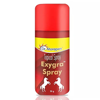 Dr Morepen Exygra Spray (20g, Pack of 2)