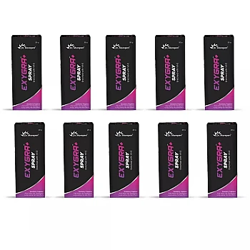 Dr Morepen Exygra+ Delay Stamina Booster Spray For Men (20g, Pack of 10)