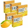 Raftaar Fast X Mango Flavoured 1500+ Extra Dots Condoms (3pcs, Pack of 5)
