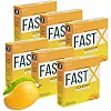 Raftaar Fast X Mango Flavoured 1500+ Extra Dots Condoms (3pcs, Pack of 6)