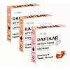 Raftaar Dotted & Ribbed Contoured Strawberry & Vanilla + Chocolate & Hazelnut Condoms (Chocolate 2 Box Each 4Pcs + Strawberry 1 Box 4Pcs) (1Pack)