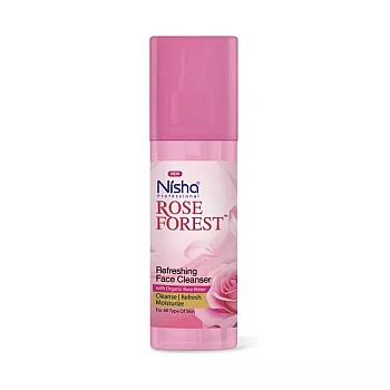 Nisha Rose Water Refreshing Face Cleanser (120ml)