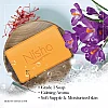 Nisha Luxury Soap Saffron & Sandal (100g, Pack of 10)