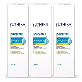 Yuthika Ultramax Deep Intense Moisturizing Cream (80ml, Pack of 3)
