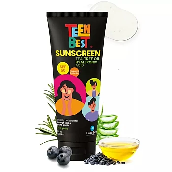 HealthBest TeenBest Sunscreen SPF 50 PA++++ (100ml)