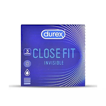 Durex Close Fit Invisible Condoms (3pcs)