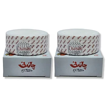 Chandni Whitening Creams (20g, Pack of 2)