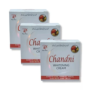 Chandni Whitening Creams (20g, Pack of 3)