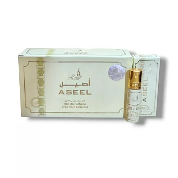 Almas Aseel Roll-On Perfume Free From Alcohol (8ml, Pack of 6)